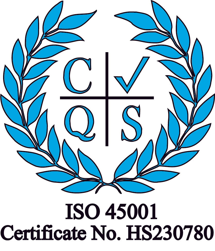 ISO 45001 certified, Certificate No. HS230780